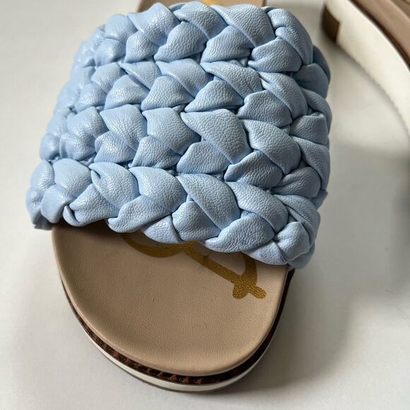 SAM EDELMAN Ainslie braided slide sandals 7 - Picture 8 of 14